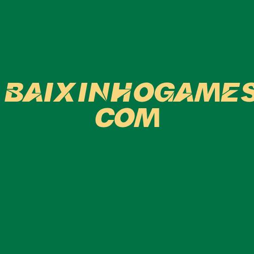 Logo da BAIXINHOGAMES